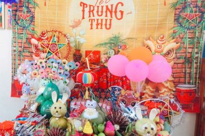 Rộn ràng ngày hội “ Vui Tết Trung thu” tại các lớp khối Tiểu học của Trường TH – THCS Yên Bình