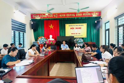 Trường TH&THCS Yên Bình tổ chức Hội nghị Hội đồng sư phạm tổng kết năm học 2025 – 2026