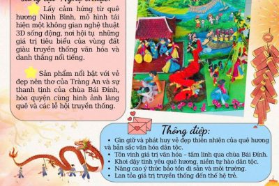 KHI SẮC XUÂN QUÊ HƯƠNG HIỆN LÊN TRONG TỪNG NÉT SÁNG TẠO