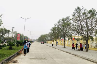Trường TH-THCS Yên Bình tổ chức hoạt động tổng vệ sinh, trang trí chào đón Tết Bính Ngọ 2026